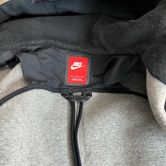 Nike Tech Fleece Insulated Parka Grey Mens Sz M - Picture 6 of 6